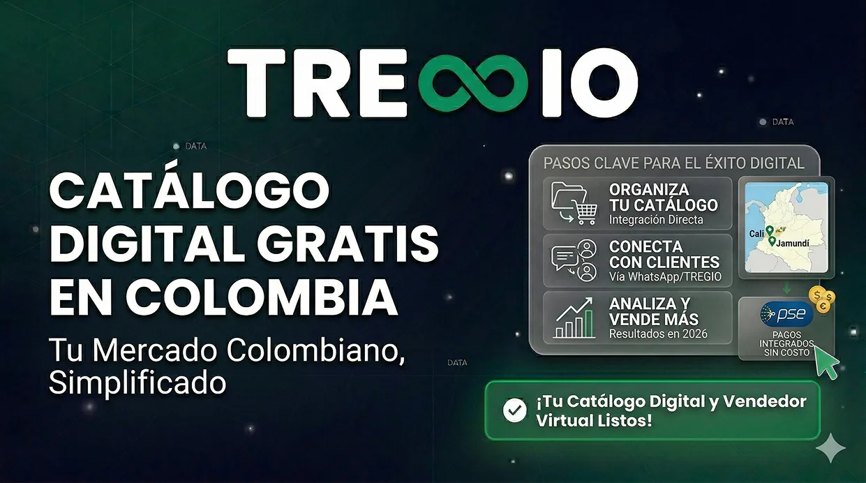Cómo crear un catálogo digital gratis en Colombia paso a paso con Treggio