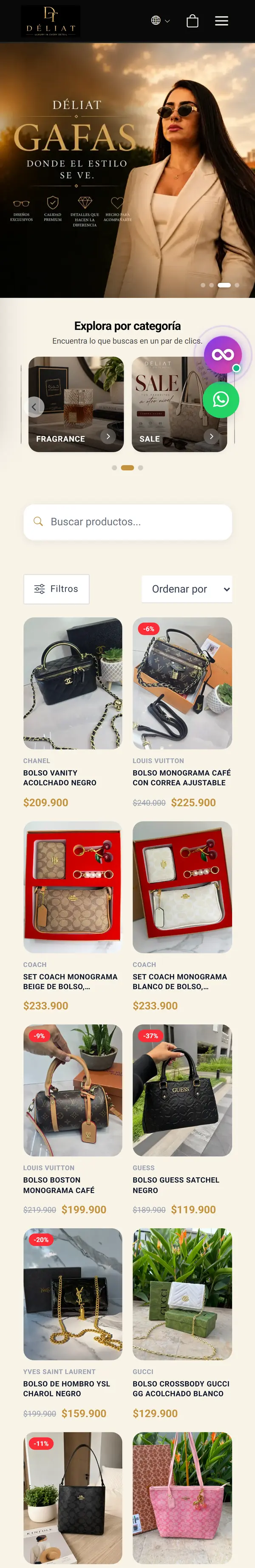 DÉLIAT, tienda de moda creada con Treggio